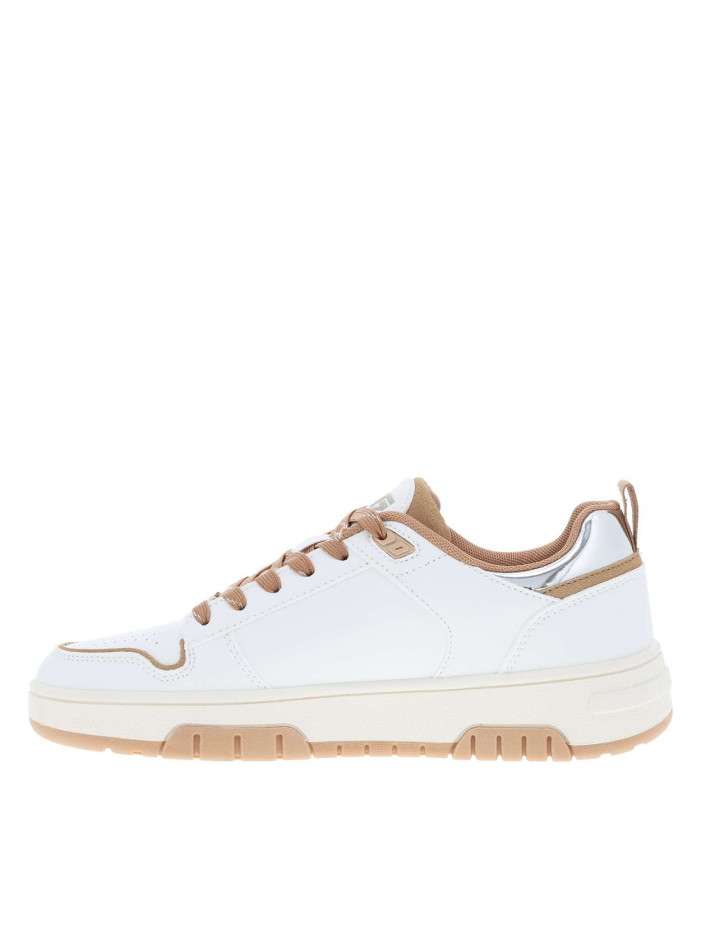 Sneakers blanches à talon...
