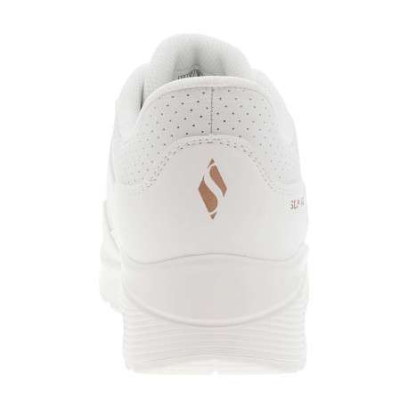 Baskets running blanches avec semelle à talon plat et système slip-ins - Image 6