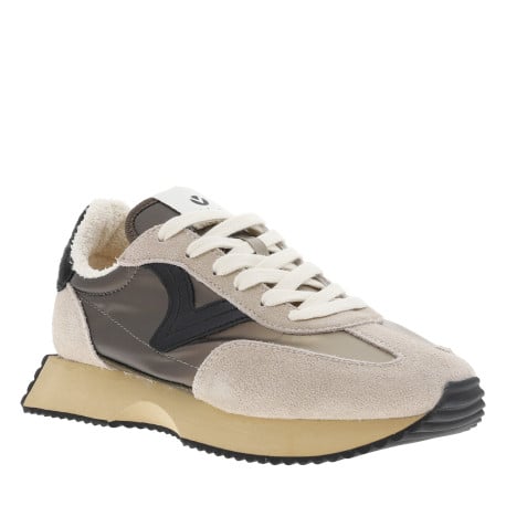 Chaussures running femme beige