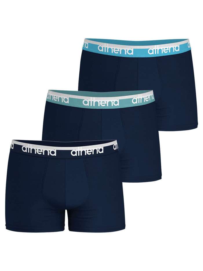 Lot de 3 boxers bleus en...