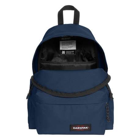 Sac à dos bleu pourvu d'anses réglables et de fermetures zippées - Image 3