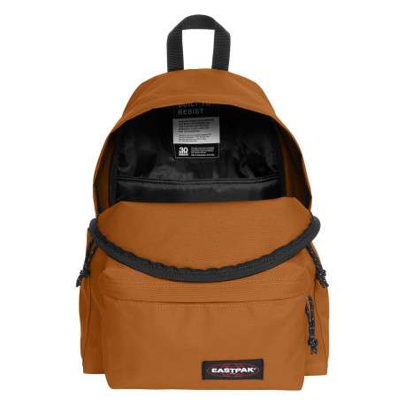 Sac à dos orange pourvu d'anses réglables et de fermetures zippées - Image 3