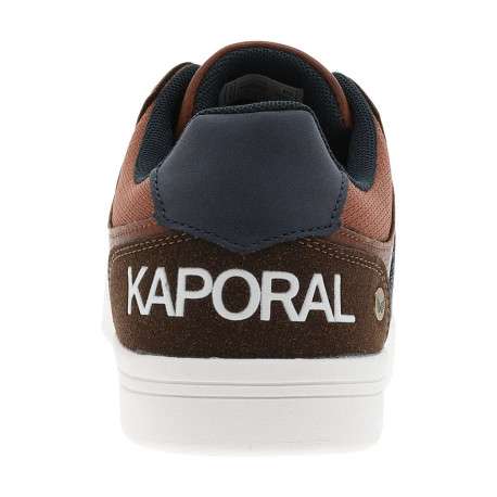 Tennis cognac à talon plat pourvues du logo de la marque - Image 6
