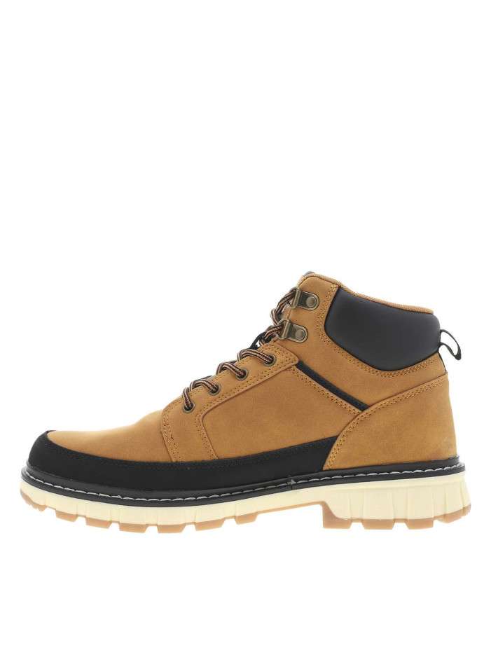 Bottines camel à talon...