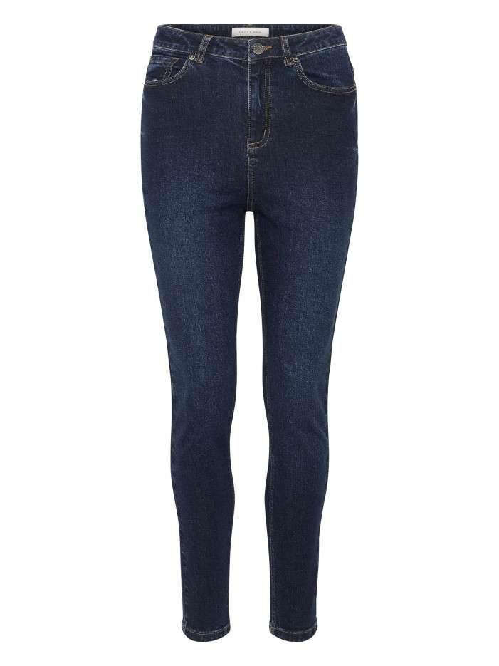 Jean en coton bleu brut...