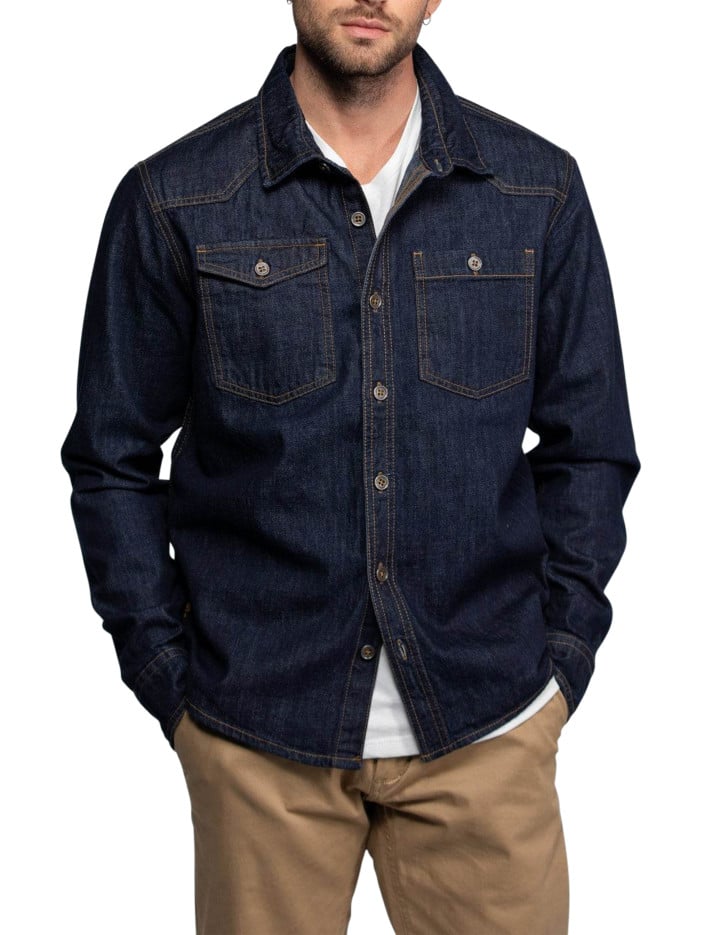 Chemise en coton brut...