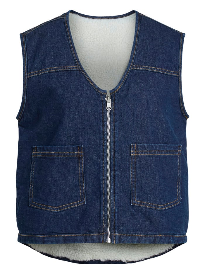 Gilet sans manches en coton...