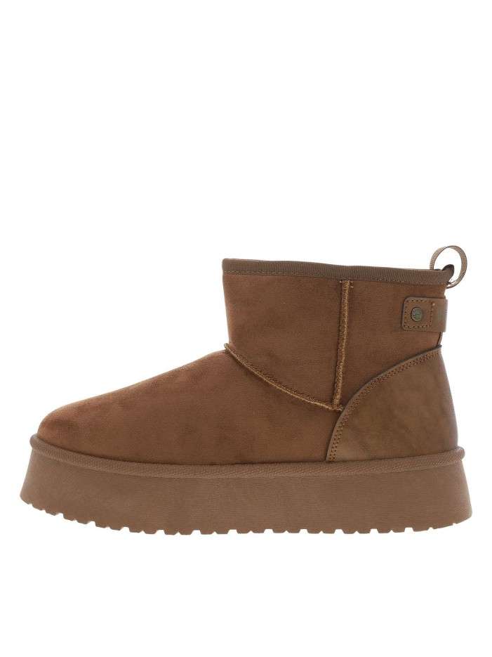 Boots marron à talon...