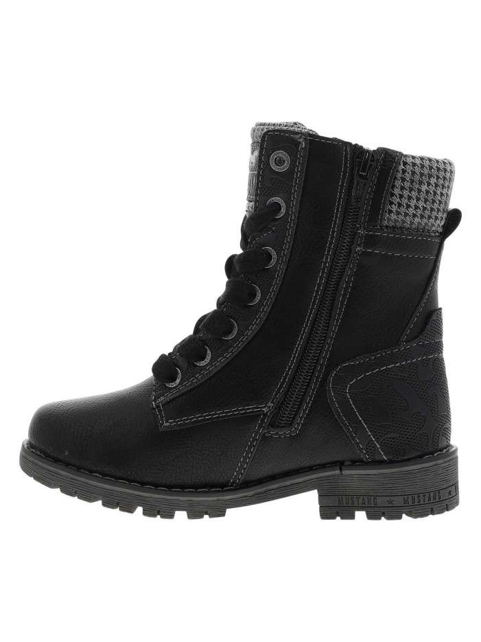 Bottines noires à talon...