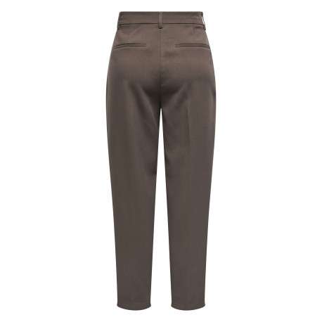 Pantalon chino marron coupe slim pourvu de passants pour la ceinture - Image 2