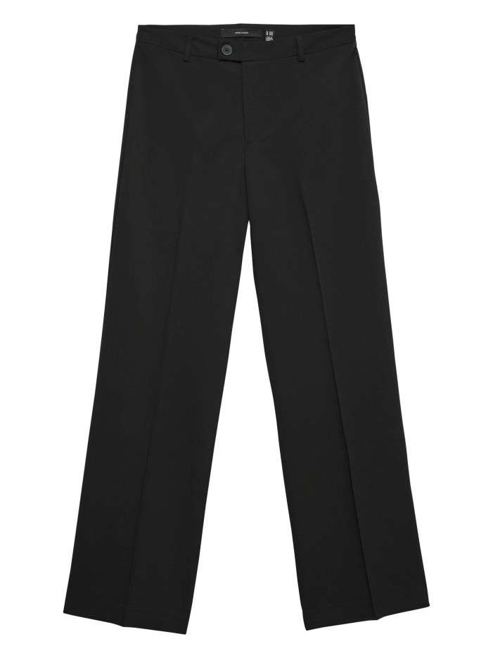 Pantalon noir uni avec une...