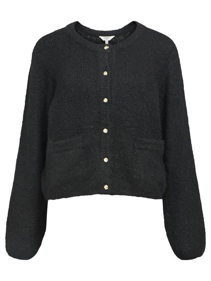 Gilet noir en maille...