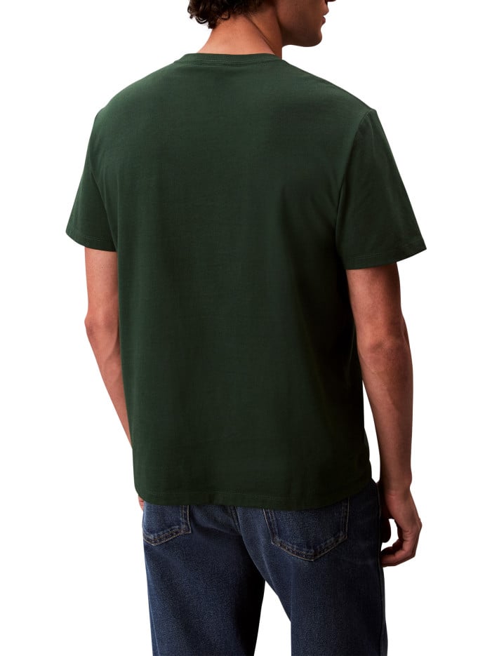 T-shirt en coton sapin uni...