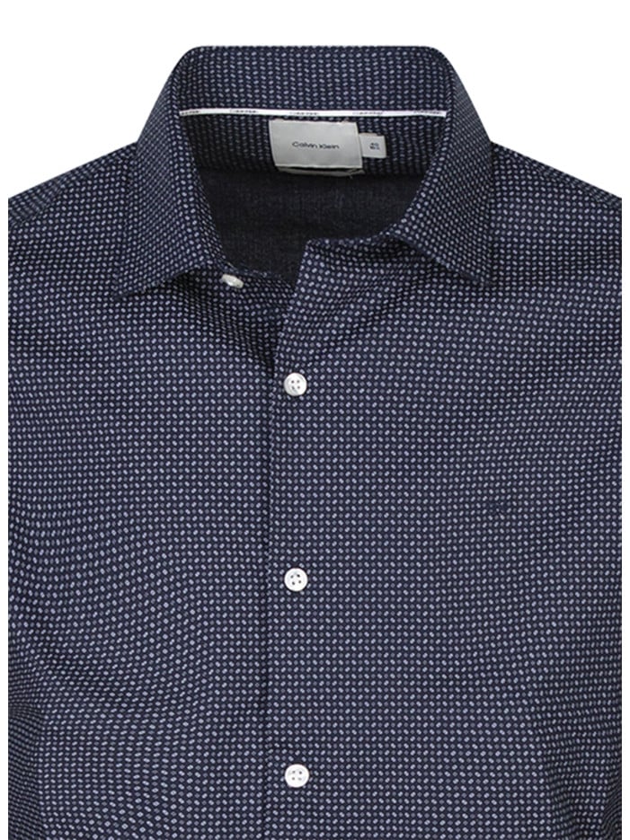 Chemise marine en coton...