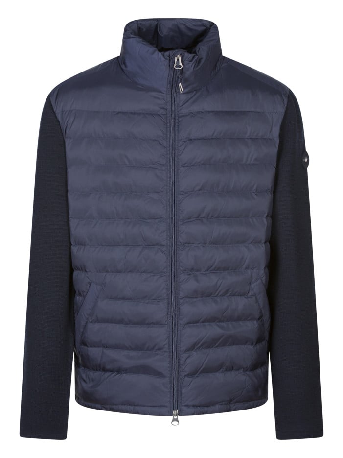 Doudoune marine unie avec...