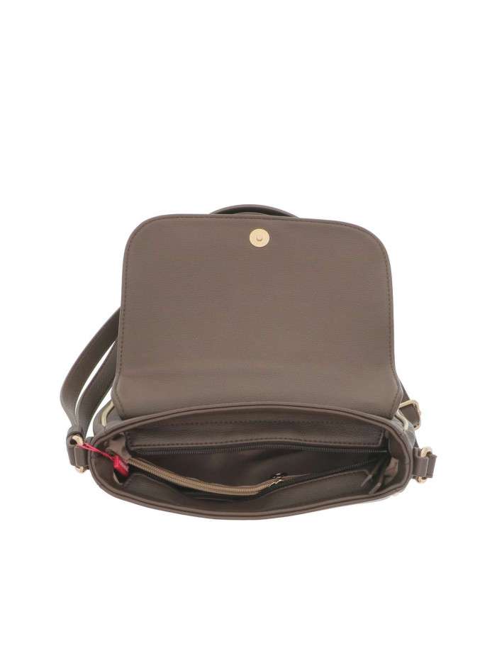 Sac Shopping En Toile Noire - Fermeture Zip Et Rabat Avec Boucle Pression - Sangle Détachable - Neuf Sans étiquette