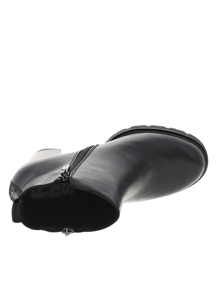 Bottes Noires Refresh En Simili Cuir - Pointure 41, Style Bottillon, Neuf Sans Emballage, Pour Femme