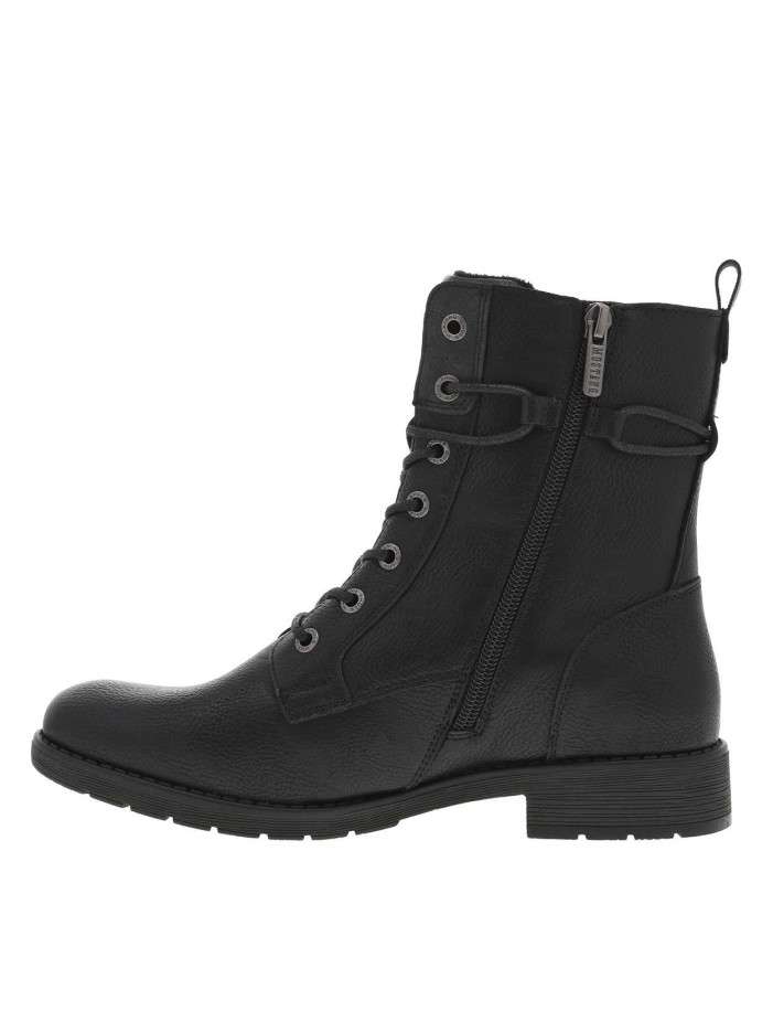 Bottines noires à talon...