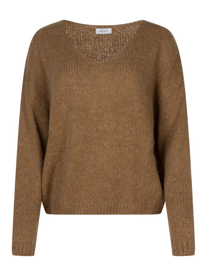Pull camel uni coupe ample...
