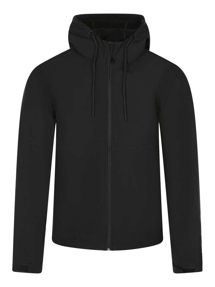 Blouson noir uni coupe...
