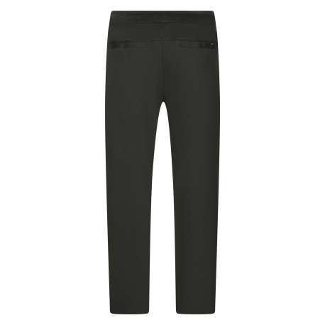 Pantalon jogging en coton mélangé kaki uni avec une coupe regular fit - Image 2