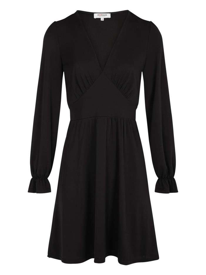Robe Bustier Noire Morgan Taille S - Style Moulant, Longueur Genou, Neuve Avec étiquettes