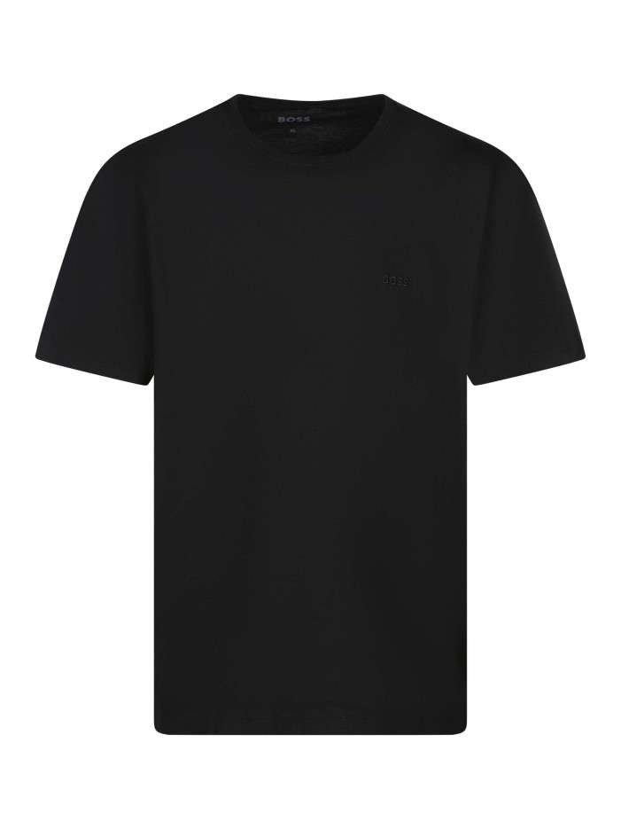 Lot de 2 T-shirts noirs uni...