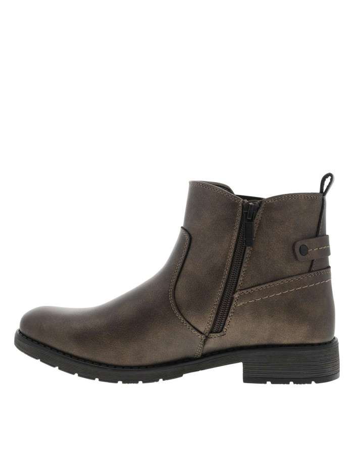Boots bronze à talon...