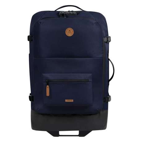 Valise Medium Reykjavik marine unie avec serrure TSA et multiples poches