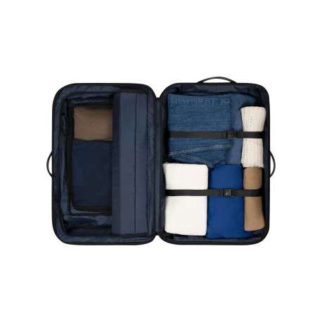 Valise Medium Reykjavik marine unie avec serrure TSA et multiples poches - Image 3