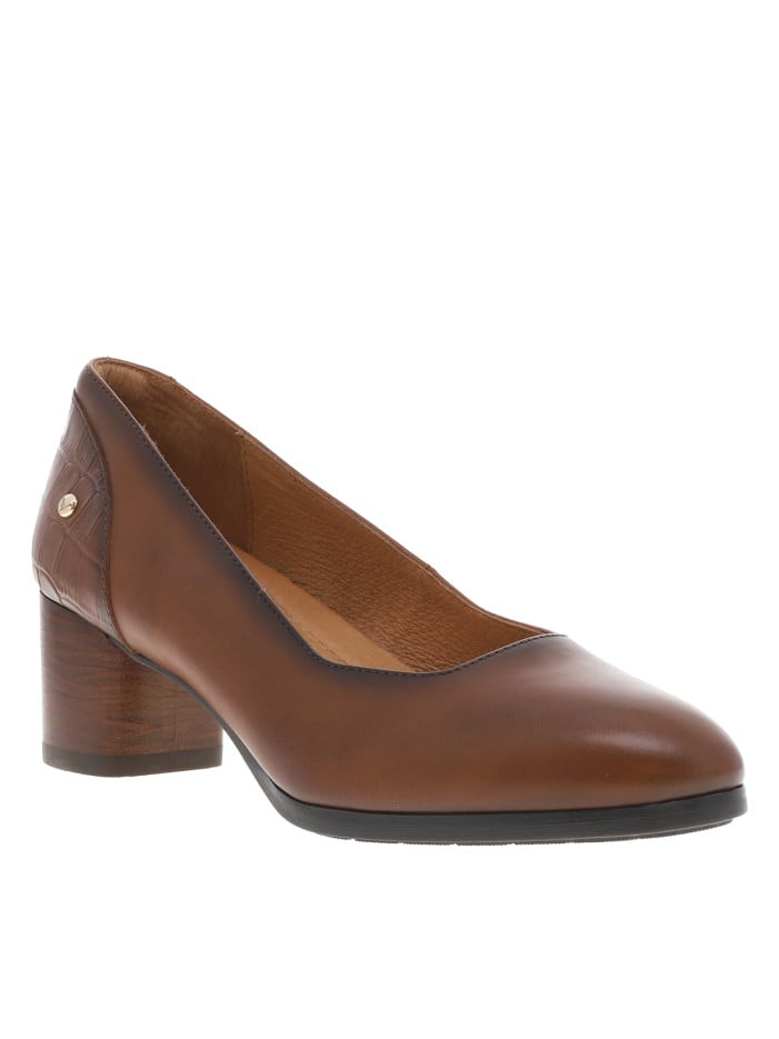 Escarpins décolleté carré...