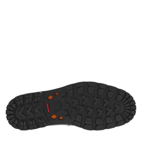 Boots en cuir noires avec un talon plat et des soufflets élastiqués - Image 5