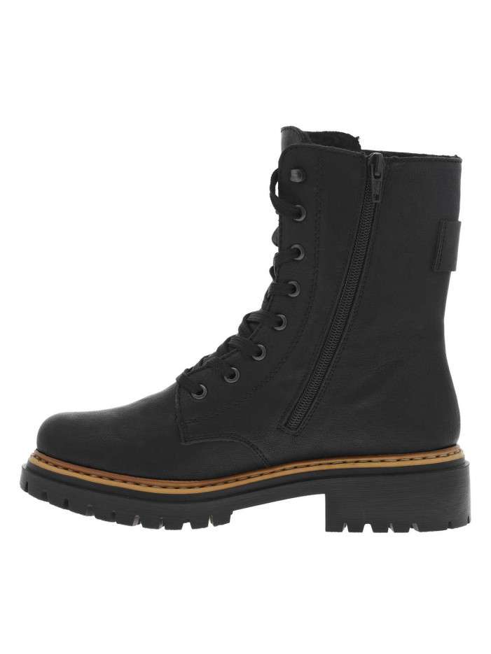 Bottines noires à talon...