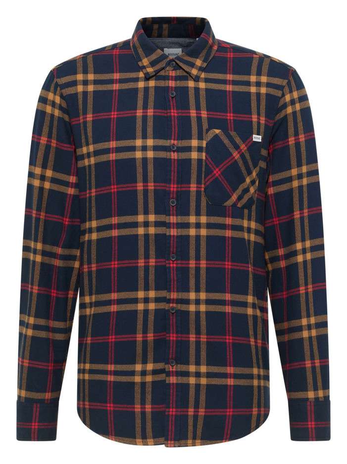 Chemise en coton marine...