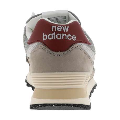 Baskets multisport sable à talon plat avec un logo brodé aux côtés - Image 6