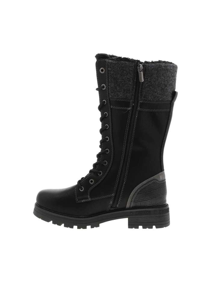 Bottes noires à talon...
