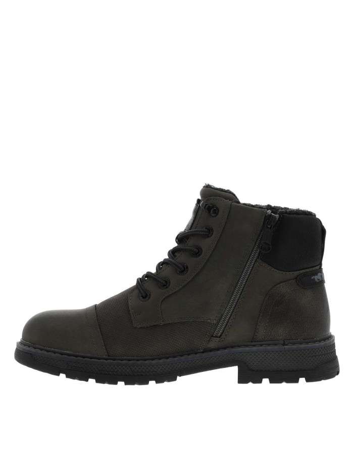 Bottines kaki à talon...
