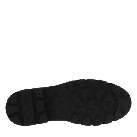 Bottines kaki à talon décroché bas avec un zip et des lacets ronds - Image 5