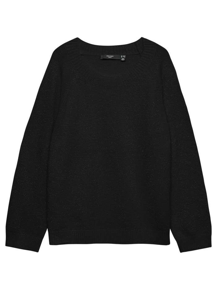 Pull noir uni avec une...