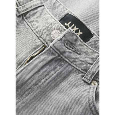 Jean Tokyo en coton gris pourvu d'une coupe ample et du patch de la marque - Image 4