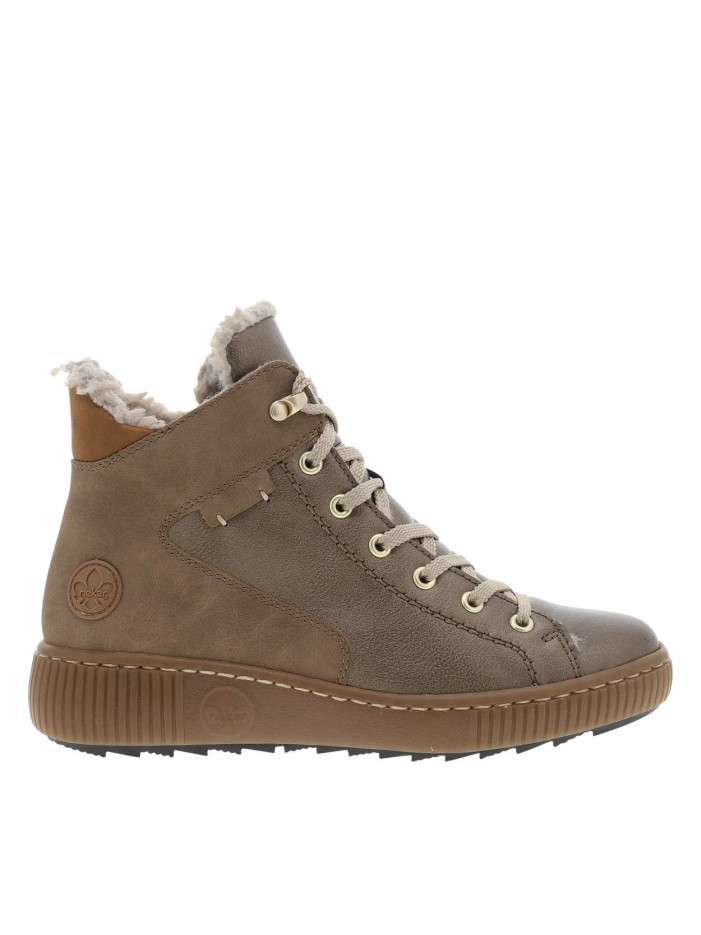 Bottines bronze à talon...