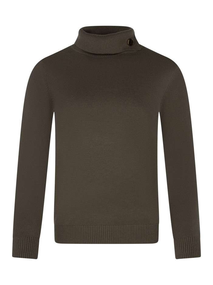 Pull kaki uni avec une...