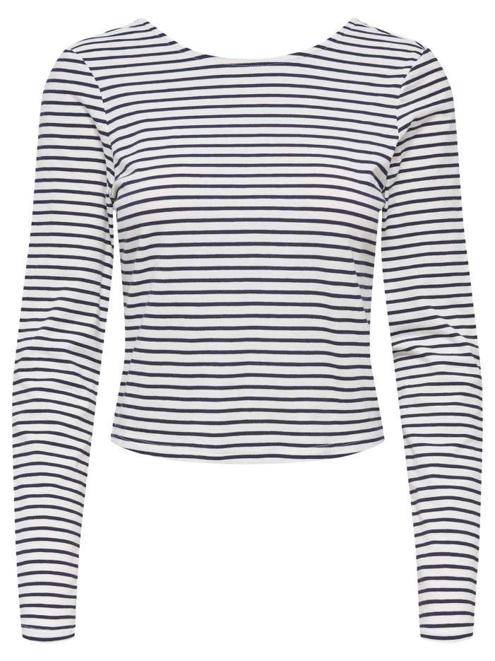 Top en coton blanc à...