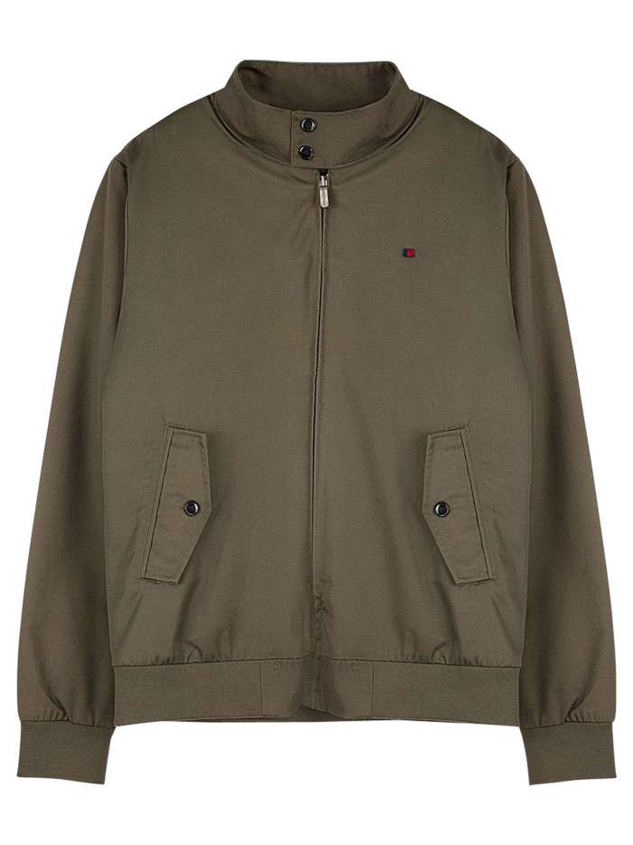 Blouson vert uni avec une...