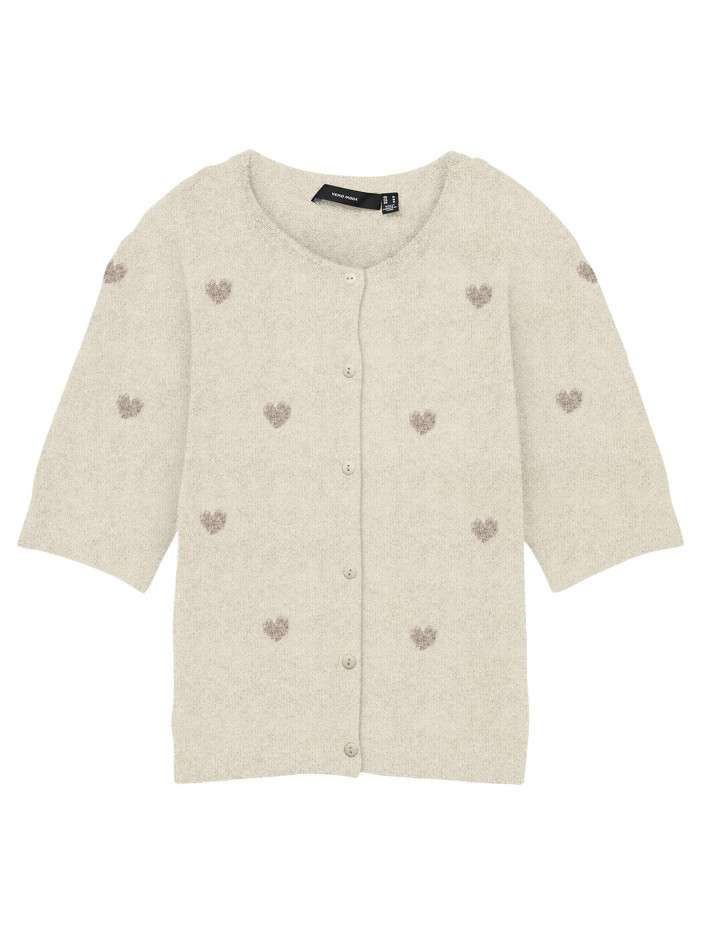 Gilet beige coupe droite...