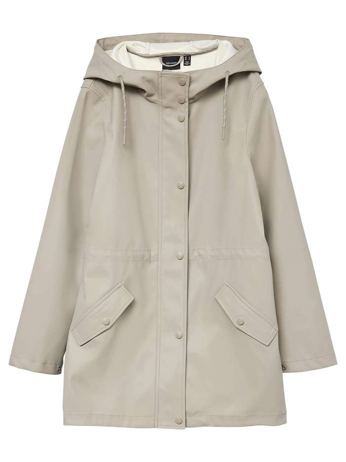 Imperméable ciré beige...