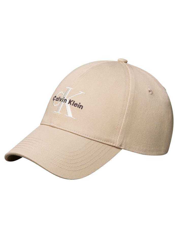 Casquette en coton beige...