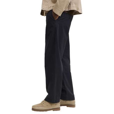 Pantalon Karl Lawrence en coton noir pourvu d'une taille élastiquée - Image 5