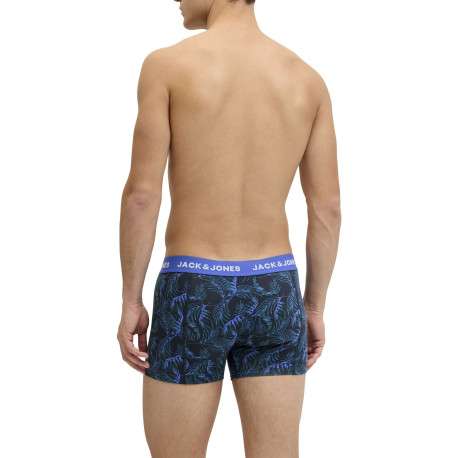 Lot de 3 boxers en coton biologique noirs pourvus du nom de la marque - Image 3