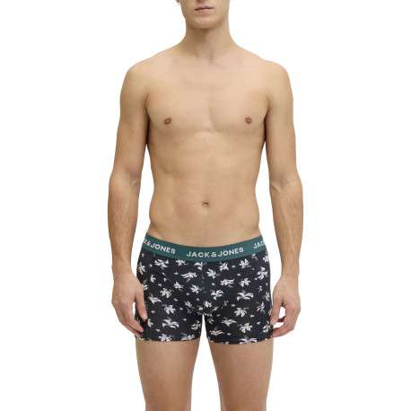 Lot de 3 boxers en coton biologique noirs pourvus du nom de la marque - Image 4